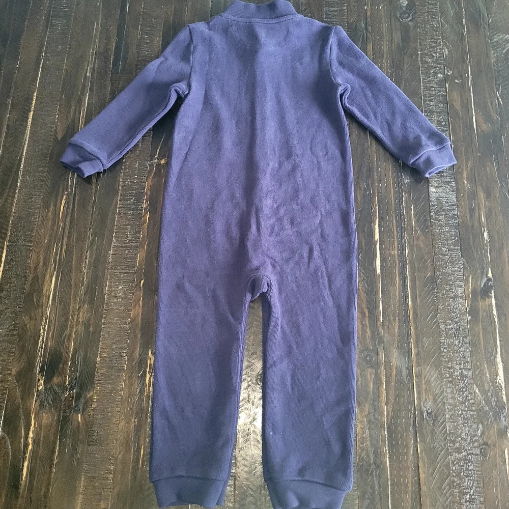 Ralph Lauren French Rib Cotton Coverall Size 24 Months